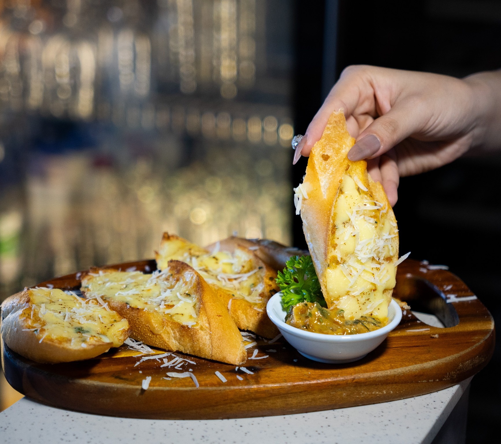 Bottega5 offers large portions loaded with hearty ingredients